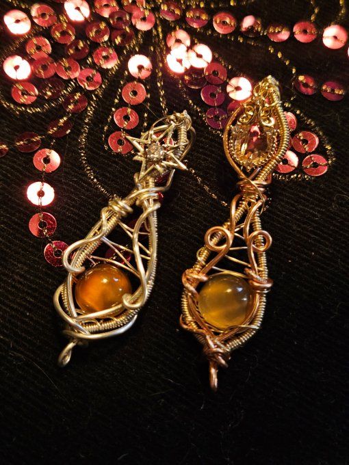 Amulette Cornaline – Les minis - Dynamisme & Confiance  