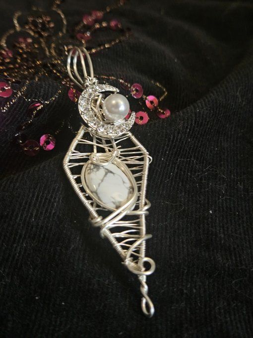 Eclat D'Argent Howlite – Calme Et Clarté Mentale  