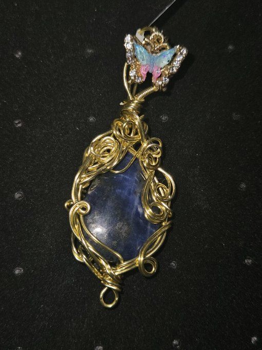 Légende d'hiver : lapis Lazuli -L'aile de la liberté 