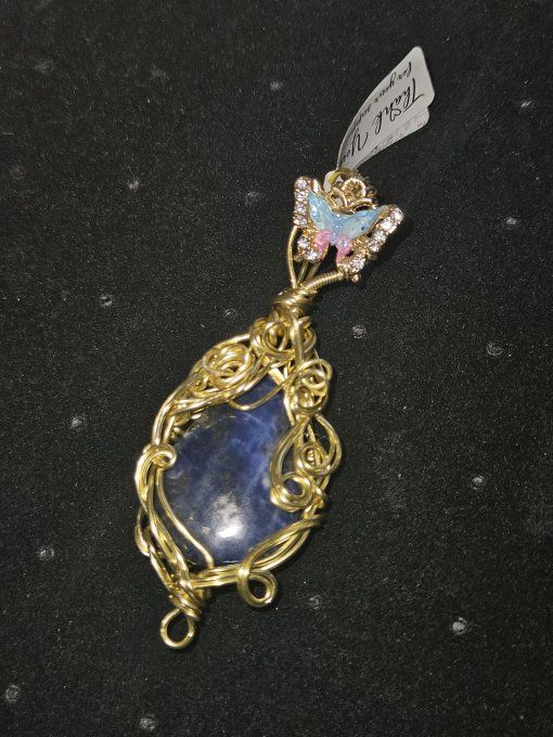 Légende d'hiver : lapis Lazuli -L'aile de la liberté 