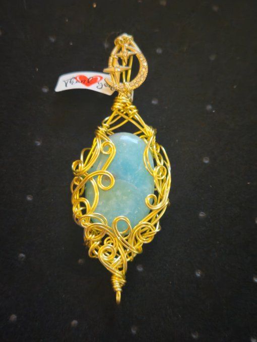 Amulette Hemimorphite 