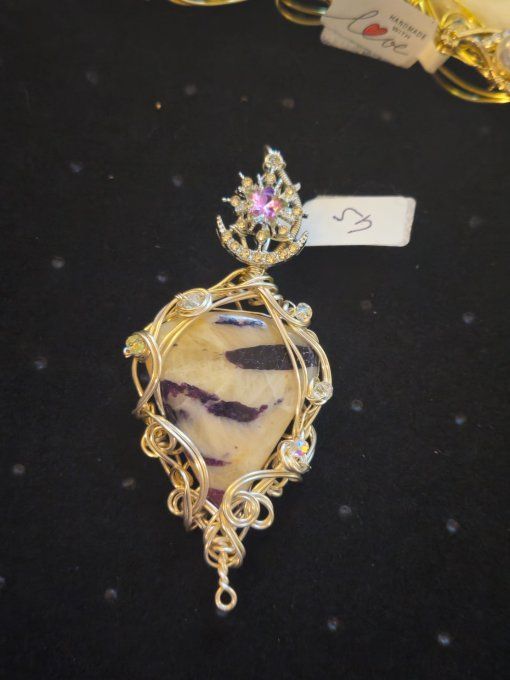 Légende ✨Calcite Fluorite violette