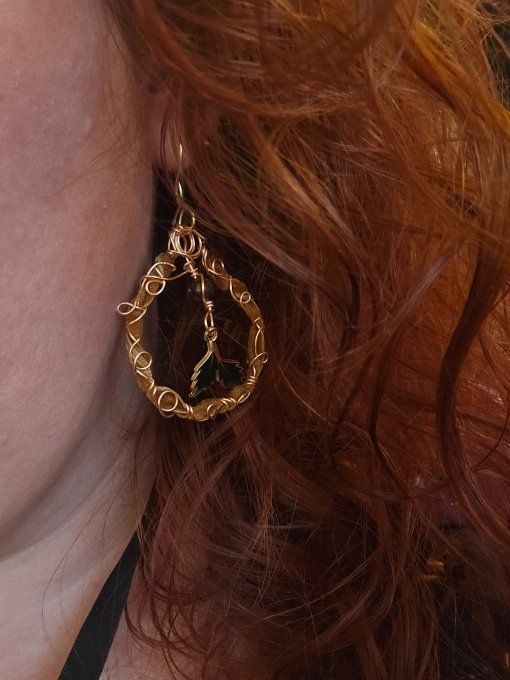 Boucles De Perles – Élégance Intemporelle 