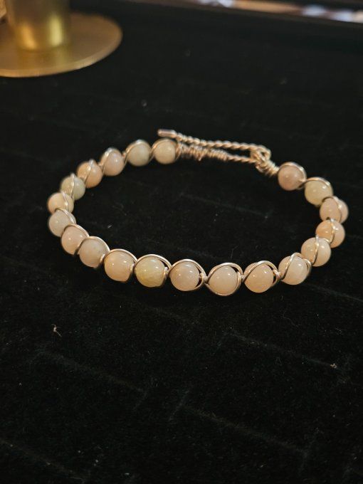 Bracelet héliodore : Béryl jaune 