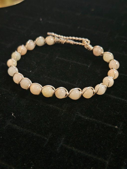 Bracelet héliodore : Béryl jaune 