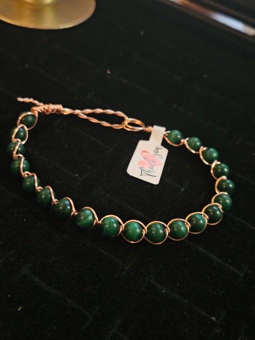 Bracelet Malachite : endormissement et peine