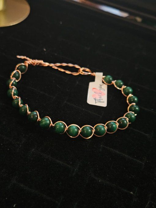 Bracelet Malachite : endormissement et peine