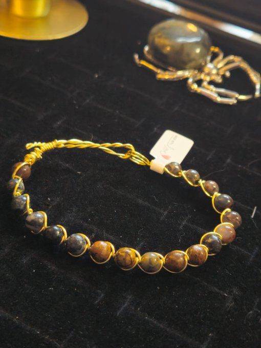 Pietersite  ✨ Bracelet ,pierre des tempêtes 