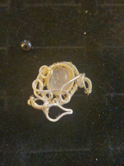 Bague Quartz Rose ✨ Ajustable 