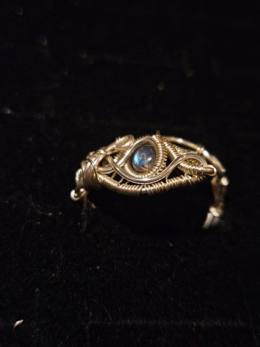 Bague Labradorite ✨ajustable 6mm