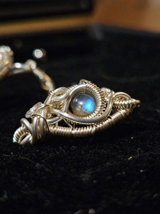 Bague Labradorite ✨ajustable 6mm