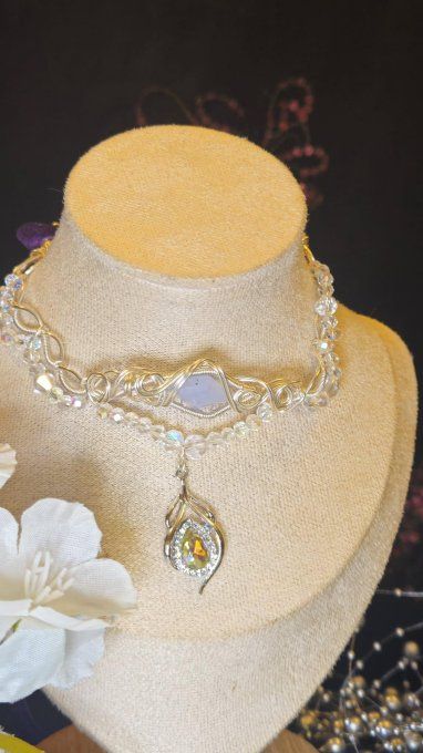 Constellation du Cancer -Calcédoine violette 