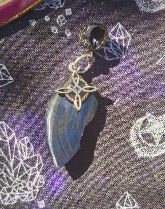 Amulette Goethite botryoïdale - ancrage puissant 