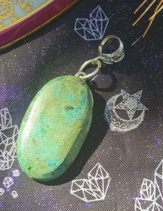 Pendentif Turquoise Africaine – astro scorpio 