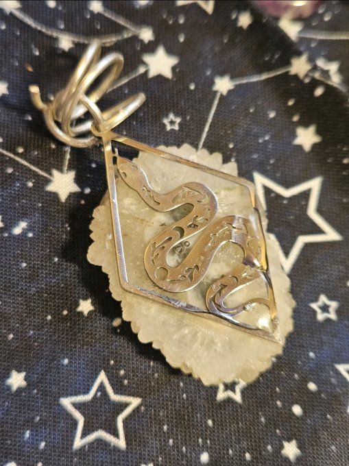 Pendentif Quartz solaire 