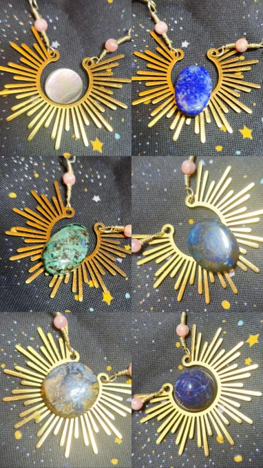 Rivières de perles : collier Solaire