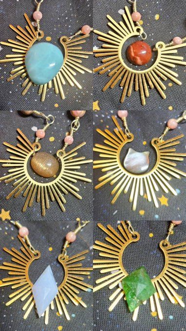 Rivières de perles : collier Solaire