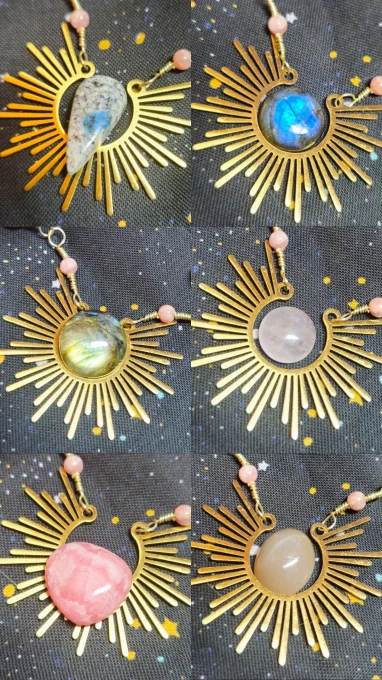 Rivières de perles : collier Solaire