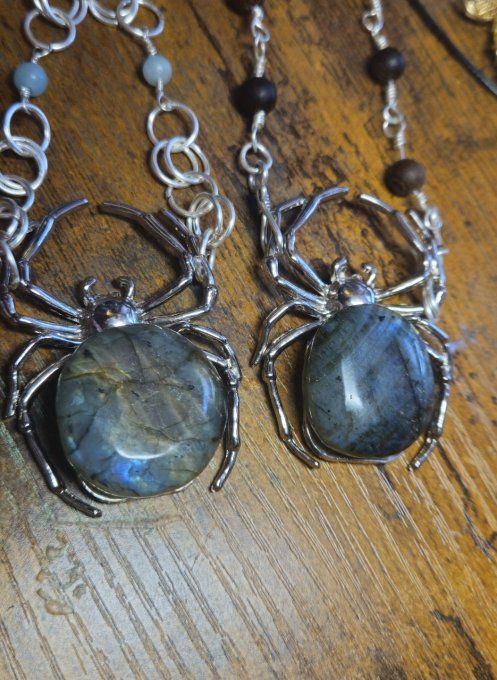 Superbe Scorpion Labradorite  10/12 cm protection et confiance 