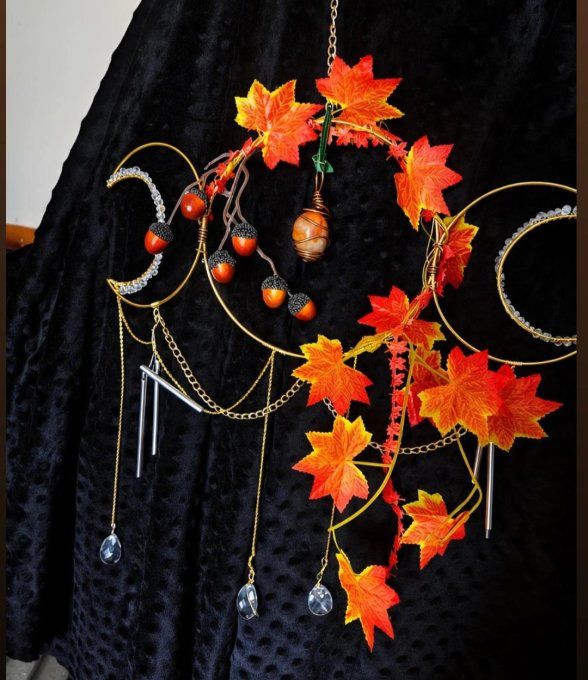 Sun Catcher Triple Lune automne 