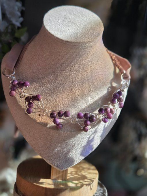 Bracelet Citrouille ou Pumpkin Neklace
