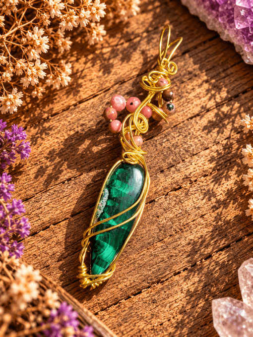 Amulette Algea ✨Apaisement et Force Émotionnelle ✨