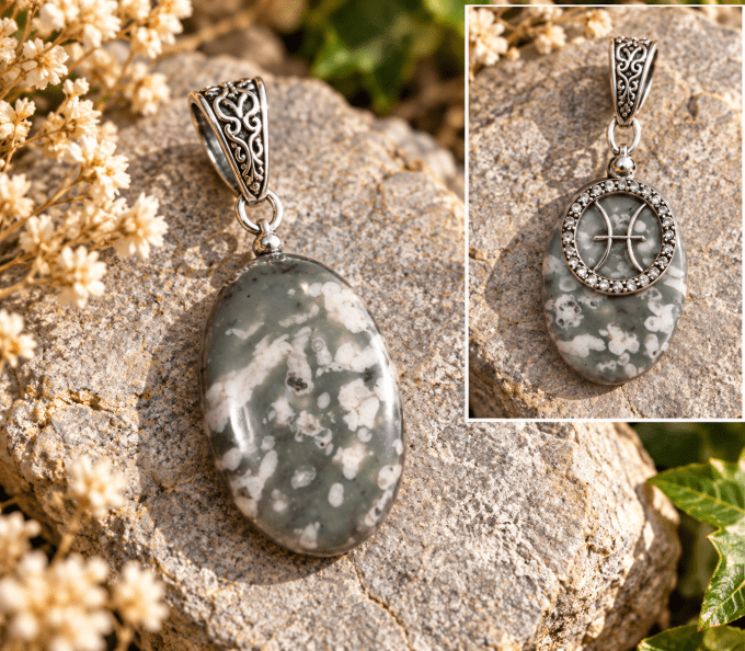  Pendentif En Variscite – astro poisson