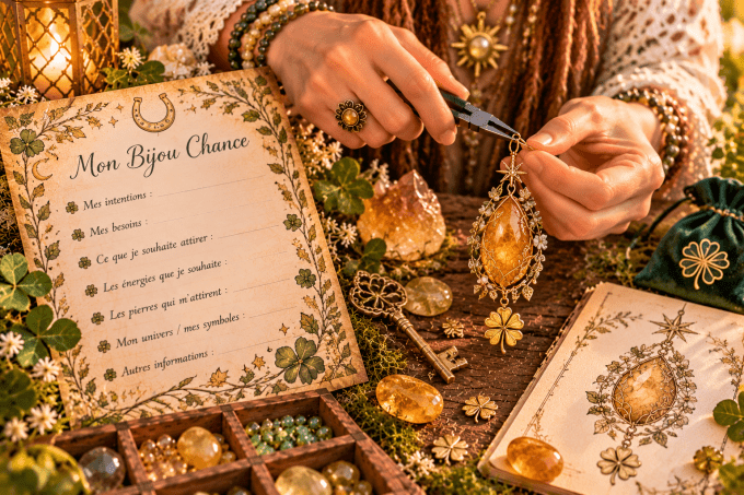 Questionnaire : créer ton bijoux de Chance