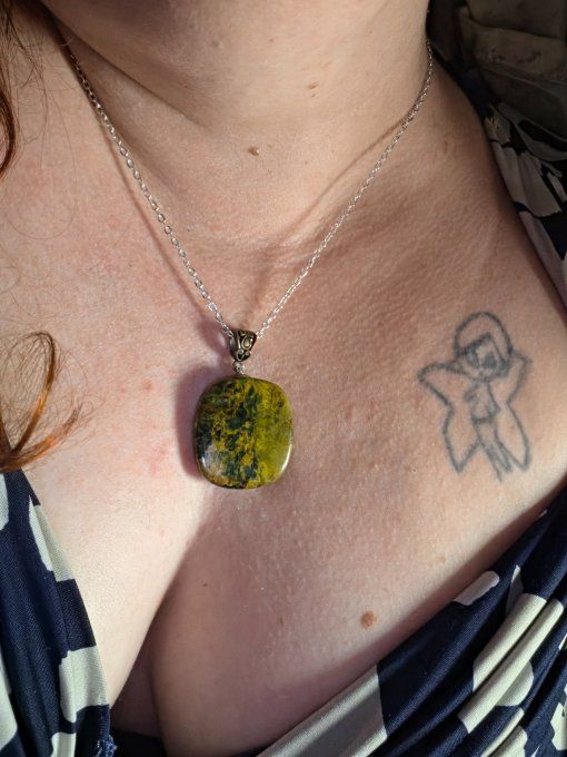 Collier pietersite /Neelite-protection et joie de vivre