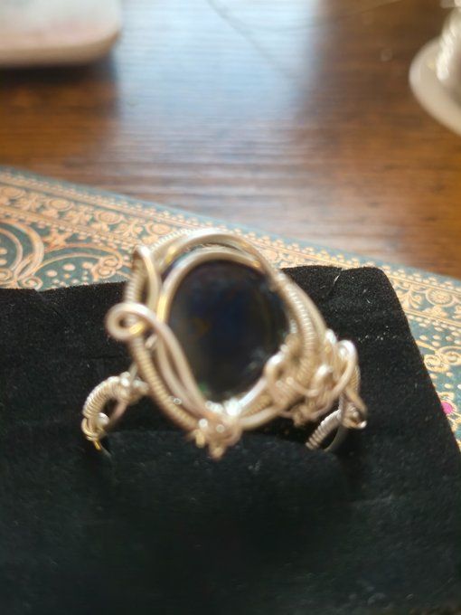 Bague Azurite – Clarté, Sérénité & Concentration