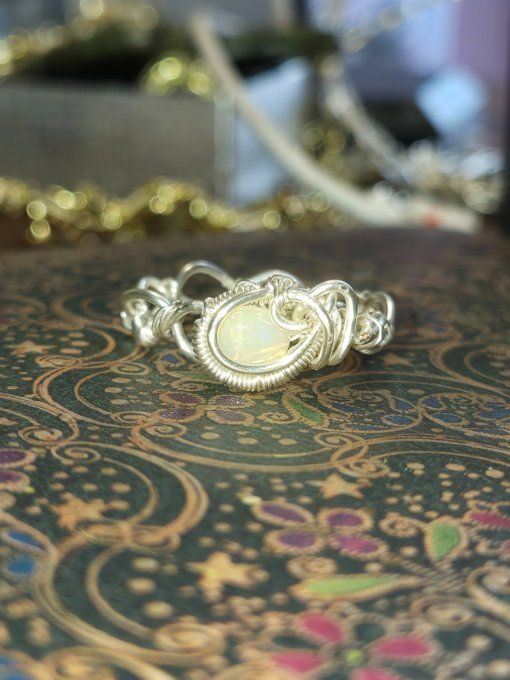 Bague Opale Welo  : intuition, protection 