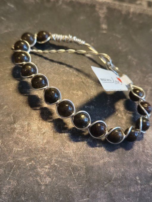 Bracelet Bronzite -Paix intérieure & Bien-être ✨