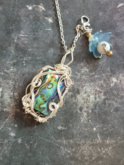 Amulette Ormeau abalone , la pureté de l'océan. 