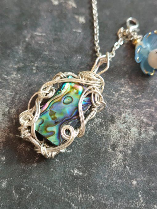 Amulette Ormeau abalone , la pureté de l'océan. 