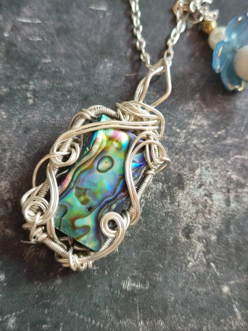 Amulette Ormeau abalone , la pureté de l'océan. 