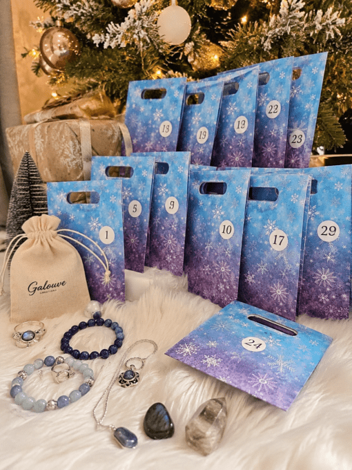 Calendrier de l’Avent bijoux & pierres fines | Galouve
