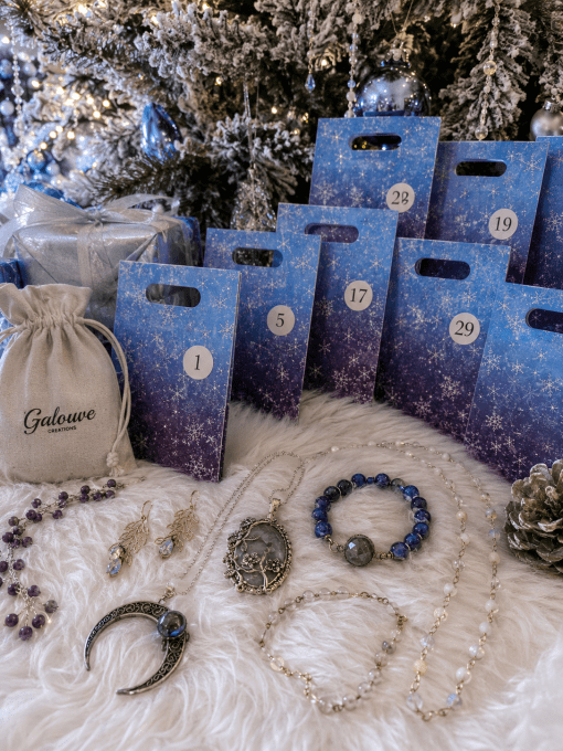 Calendrier de l’Avent bijoux & pierres fines | Galouve