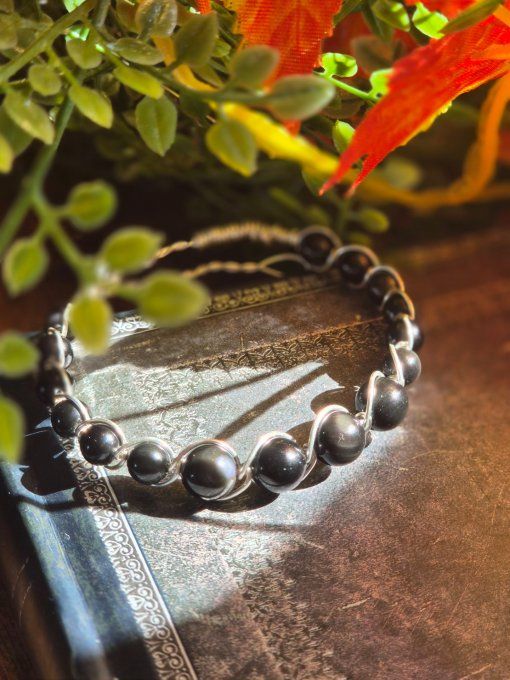 Bracelet Oeil céleste - protection miroir et vérité 