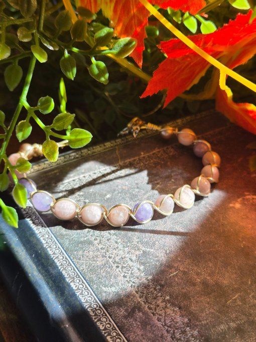 Bracelet Kunsite -Calme interieure