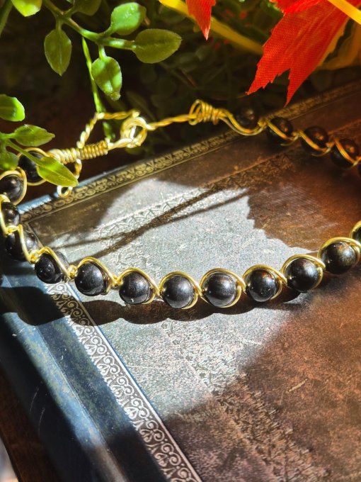 Bracelet Hypersthène – Pierre D’Ancrage Et De Protection