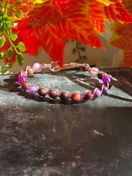 Bracelet Sugilite :Paix Intérieure & Delivrance