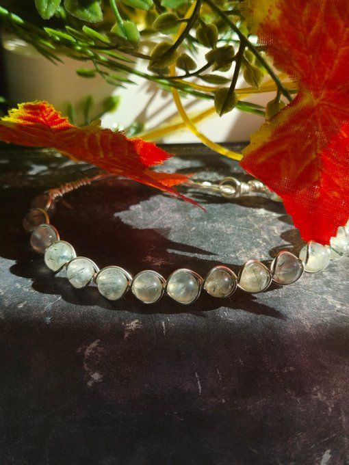 Bracelet Phrénite – Sérénité, Protection & Équilibre Émotionnel