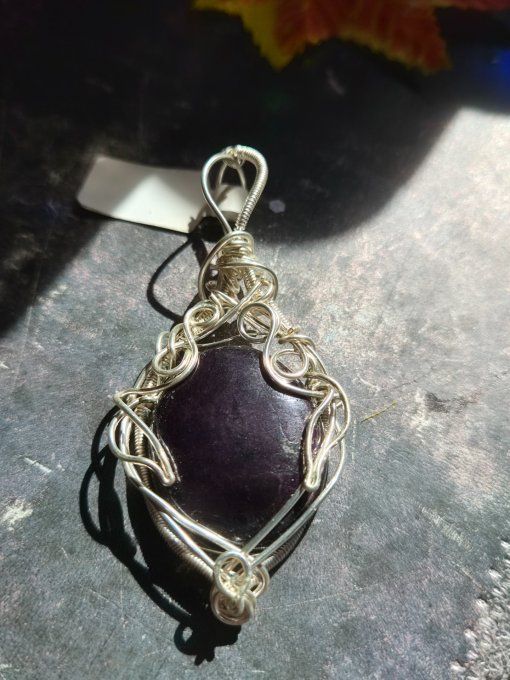 Pendentif Purpurite  – Liberté Intérieure  .