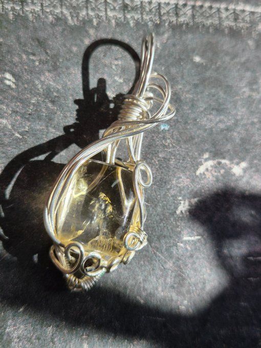 Amulette ✨Citrine -abondance , joie