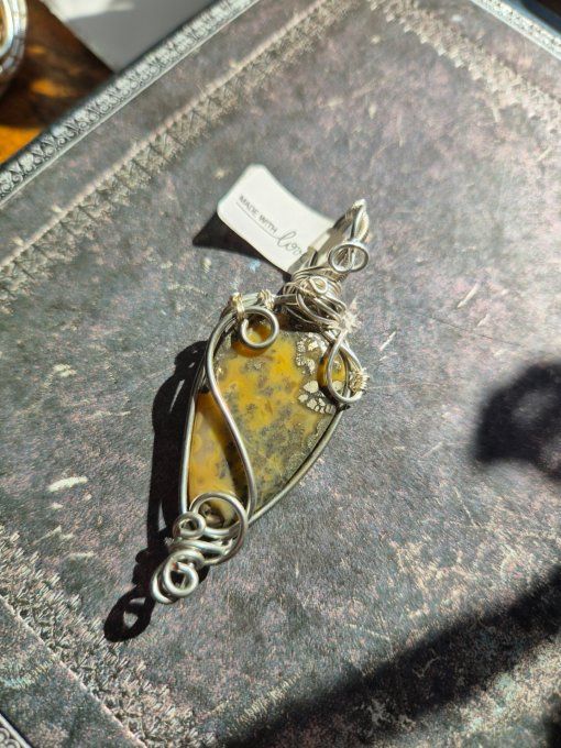 Pendentif Marcassite –✨ mere des pyrite