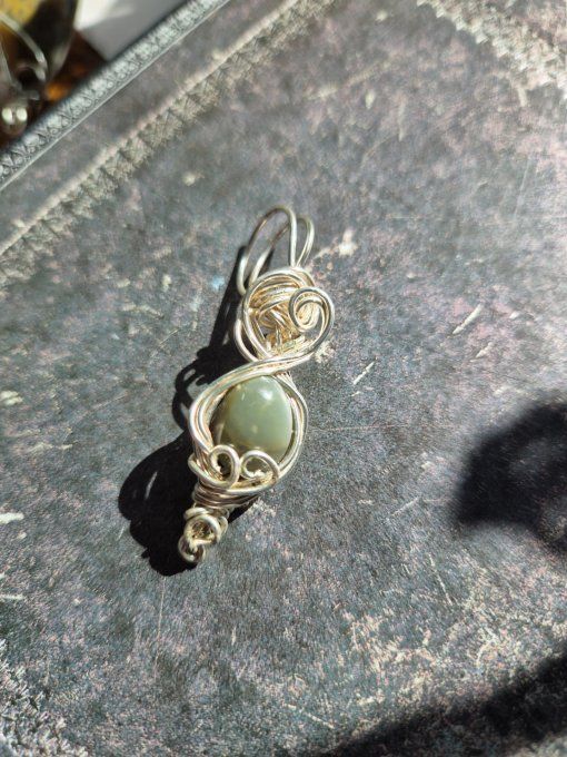 Pendentif chrysoberyl Oeil de chat – Protection , Deprime & chance 