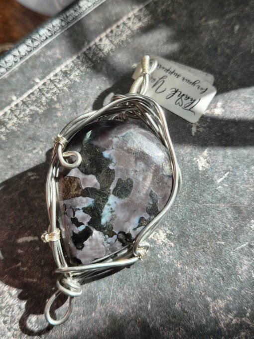 Amulette jaspe Gabbro✨ Renouveau & Puissance intérieure