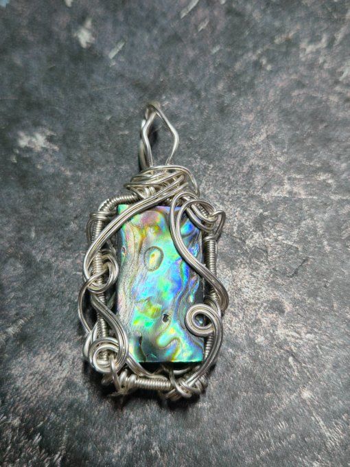Amulette Ormeau abalone , la pureté de l'océan.