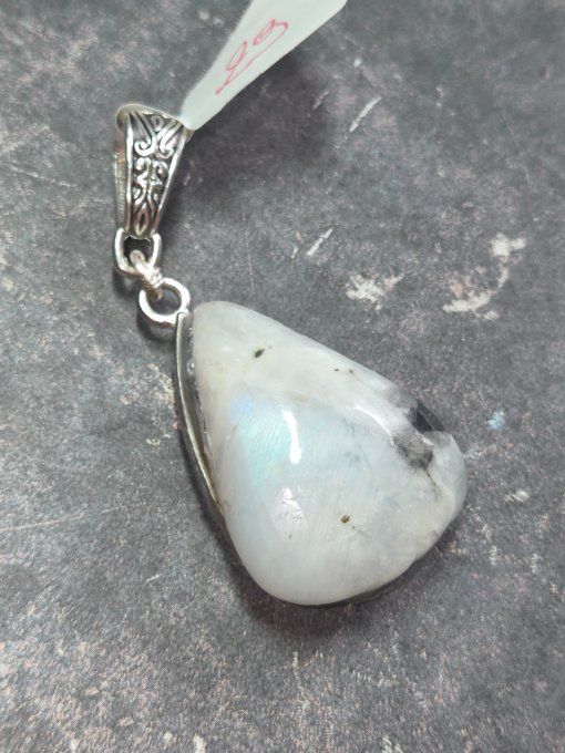 Pendentif Pierre de lune Péristerite  