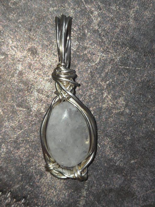 Pendentif Pierre de lune Péristerite  
